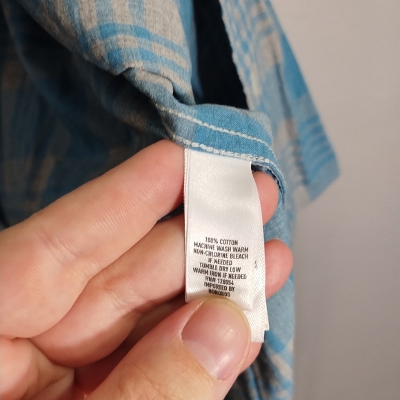 Bonobos Slim Fit Button Down Cotton Preppy Office Party Casual Shirt Sz M - Picture 5 of 5